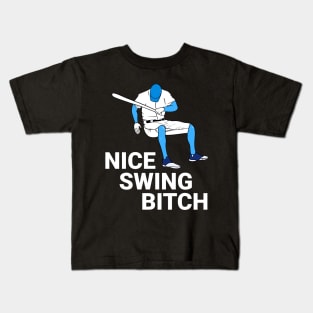 Nice Swing Bitch Kids T-Shirt